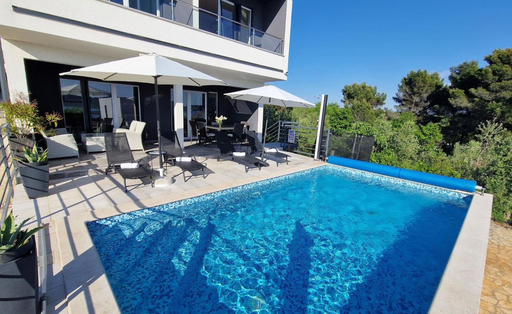 Villa Pura Vida With Sea View Пула Екстер'єр фото